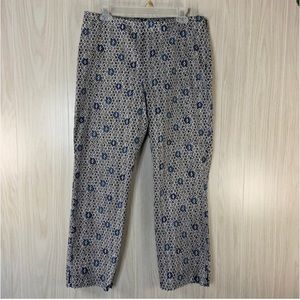 Sigrid Olsen Sport Stretch Ankle Pants Beaded Hem